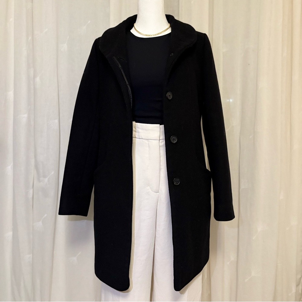 Aritzia Wilfred Cocoon Coat- Wool-Cashmere Blend